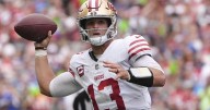 49ers QB Purdy returns to practice, could play Sunday