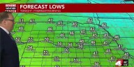 Some wildfire smoke and chilly morning lows will invade the area over the next several days