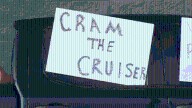 Boonville police host Cram the Cruiser event