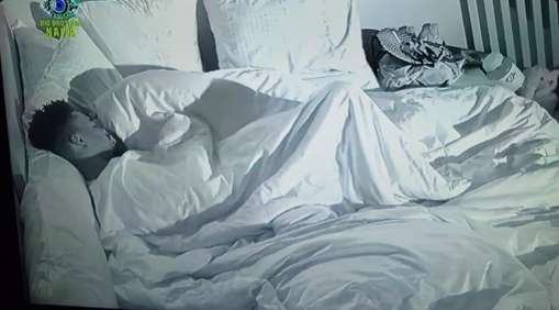 Big Brother Naija housemates, Sultana and Jason Jae caught in another intimate moment (Watch Video)