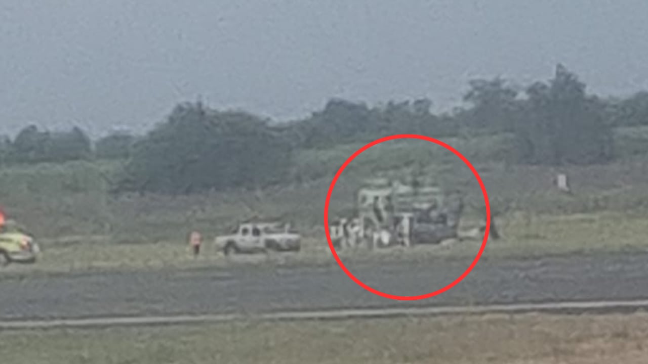Helicóptero reportó incidente en el aeropuerto Alfonso Bonilla Aragón; esto se sabe