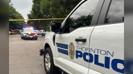 Large police presence near Anythink Library in Thornton after police detain suspects