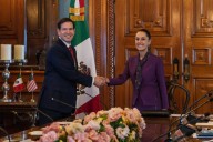 Comparten primeras imágenes de reunión entre Rubio y Sheinbaum
