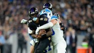 Ravens pushed around, Jackson chased down in humbling 38