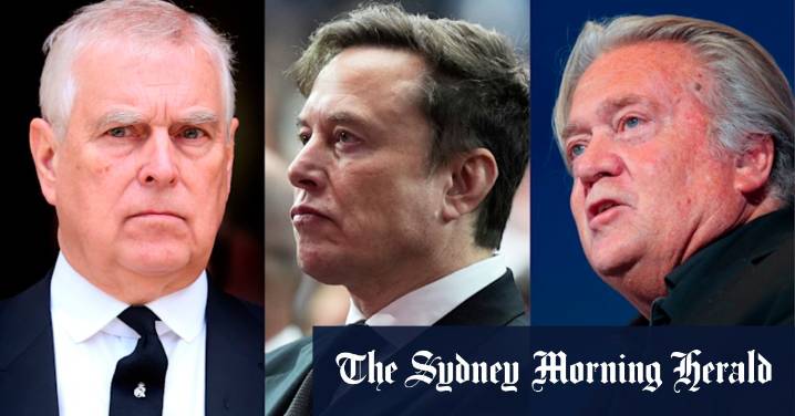 Musk, Bannon, Prince Andrew mentioned in latest Epstein records released by United States Congress