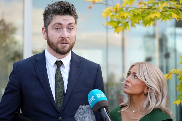 Gareth Sheridan acknowledges the end of his presidential campaign