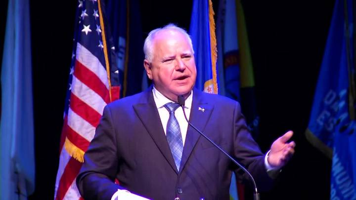 Gov. Walz announces he's running for reelection