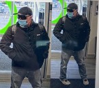 Airdrie RCMP seek suspect who threatened to shoot clerk in bank robbery