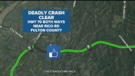 Fire Chief: 1 dead, 1 hurt after fiery, head-on crash  in Chattahoochee Hills