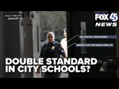 Parent outrage over armed guards for CEO, but not students in Baltimore schools