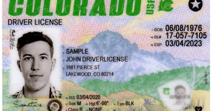 Drivers must carry physical driver's license in Colorado, cited if not on hand