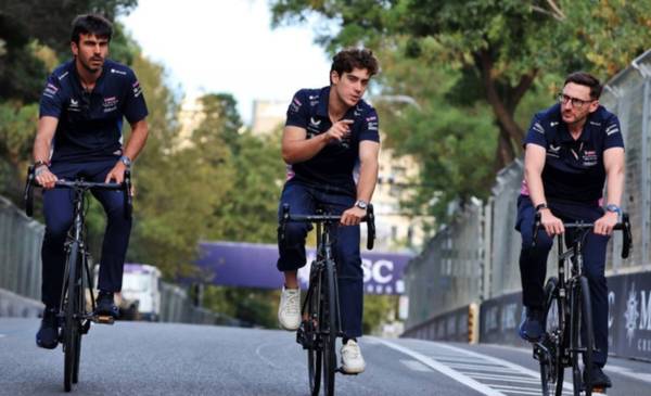 Colapinto, tranquilo antes de otro prueba clave: "No se puede controlar lo que pasa alrededor"