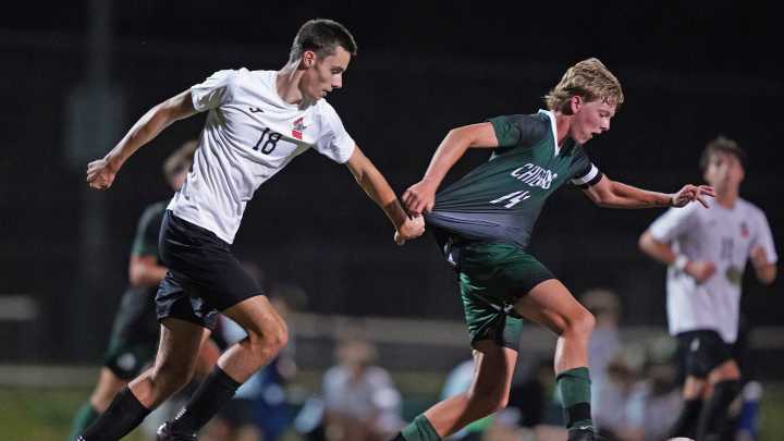 Photos of Exeter-West Greenwich vs. Ponaganset Boys Soccer on September 4