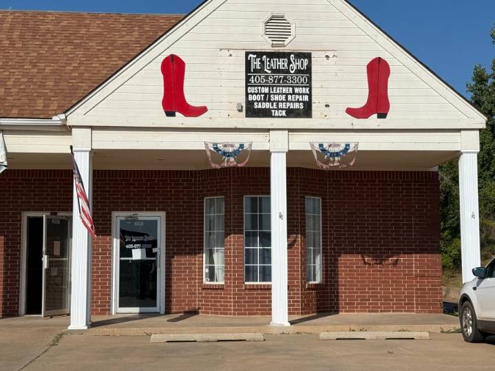 Leather shop customers want their items back