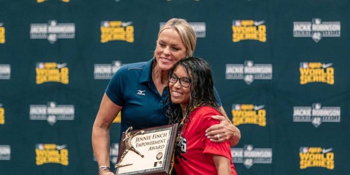 Jennie Finch Empowerment Award honored at Nike RBI World Series