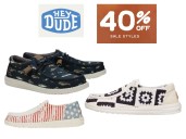 Hey Dude launches massive shoe sale with styles under $25.