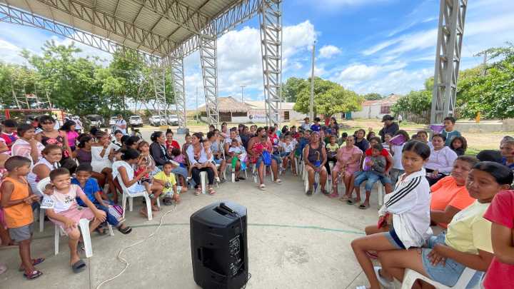 Gobernación de Bolívar acompaña jornadas de reparación y bienestar en Nervití y Tasajera