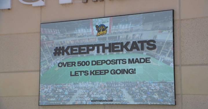 Nashville Kats arena football team are permanently moving to Clarksville, becoming the city's first pro team