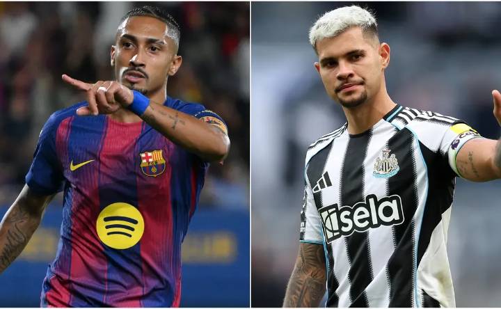 Newcastle vs Barcelona: Lineups for 2025-26 UEFA Champions League Matchday 1 today