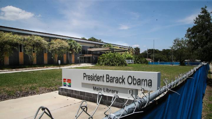 St. Petersburg’s Obama Main Library is reopening this month