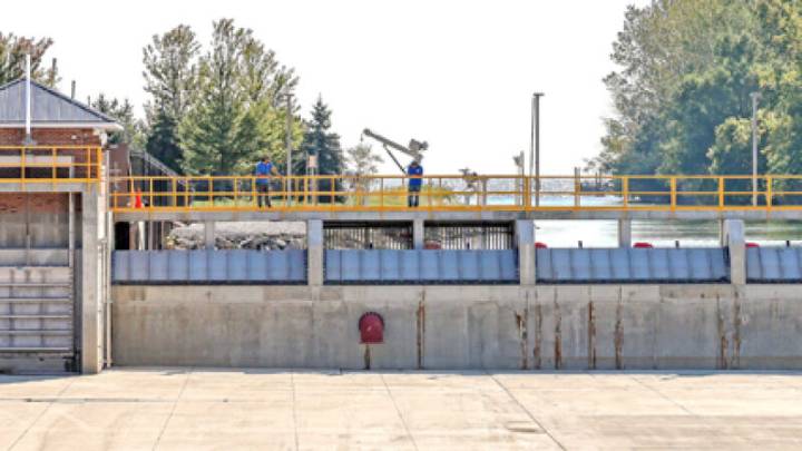 Local, state officials unveil Chapaton Retention Basin