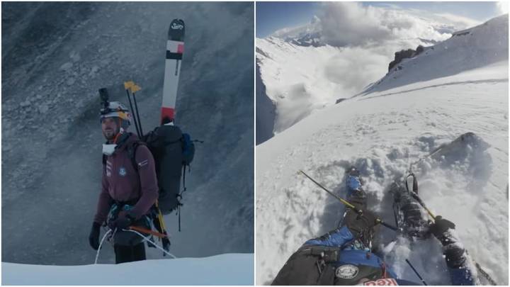 Polish skier becomes first to climb, ski down Everest without bottled oxygen