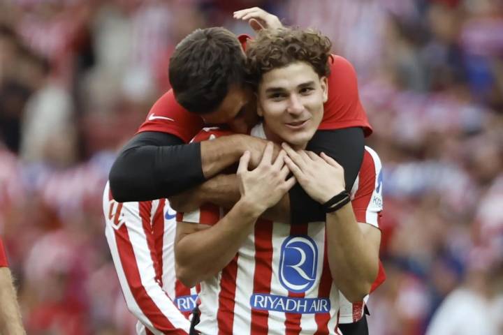 ¡Festival de goles! Atlético de Madrid goleó 5-2 al Real Madrid por la Liga española