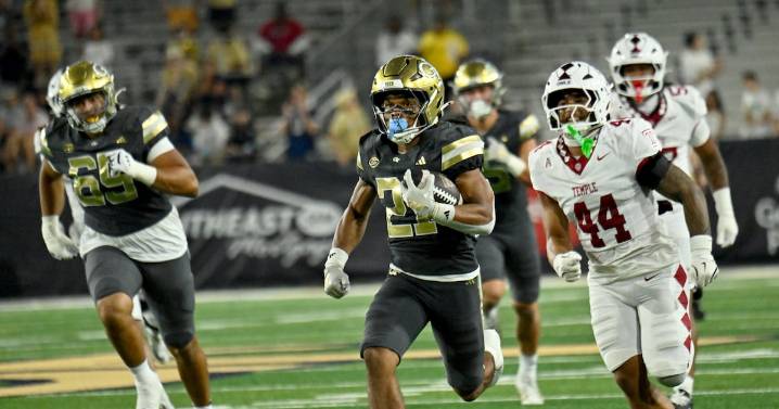 Georgia Tech former walk-on Daylon Gordon tops 20 mph on touchdown run