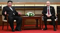 Los presidentes de Rusia Vladimir Putin se reúne con el de Cores del Norte Kim Jong