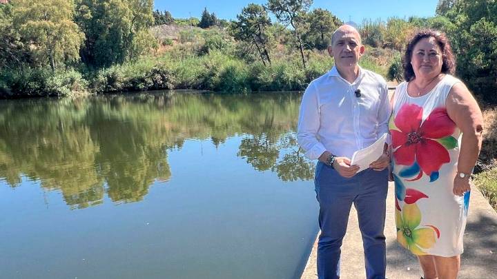 El último salvavidas para el pantano del Llano de la Leche en San Pedro Alcántara