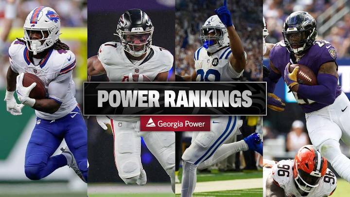 NFL Power Rankings Week 3: Ravens, Bills roll, Falcons make a jump after Sunday Night Football win