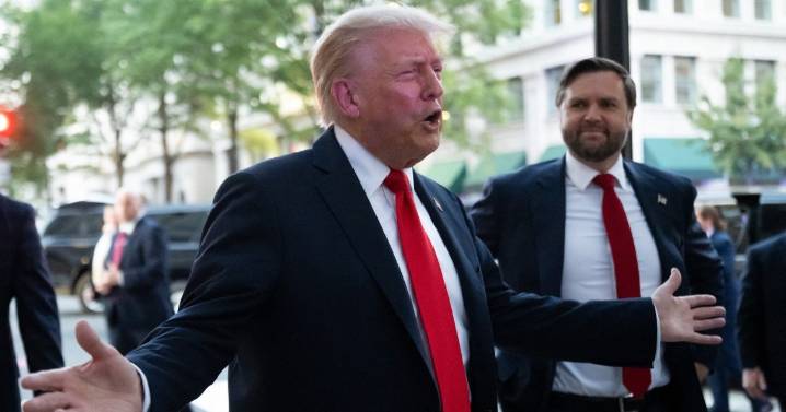 Trump says signature on birthday note to Jeffrey Epstein is not his