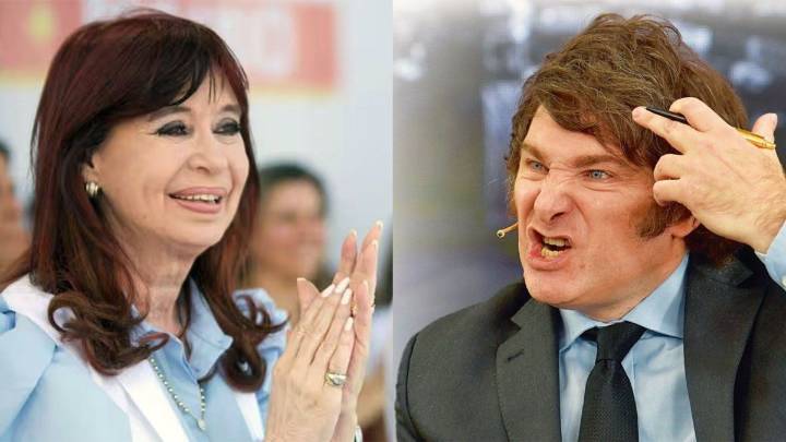 Nuevo "Che Milei" de Cristina contra el Presidente: ahora, por la posibilidad de un default
