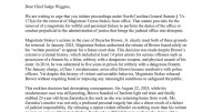 Congressional delegation requests removal of magistrate