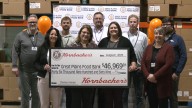 Great Plains Food Bank presented with two big donations