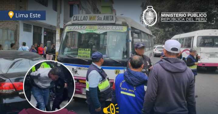 Fiscalía inicia investigación contra dos sujetos por asesinato de chofer en Santa Anita: Fueron detenidos en flagrancia