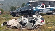 Vuelca camioneta en la México-Pachuca, un muerto; son escoltas de Alicia Bárcena titular de Semarnat