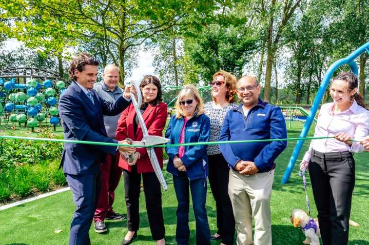 Troy adds new playground equipment at Sylvan Glen Lake Park