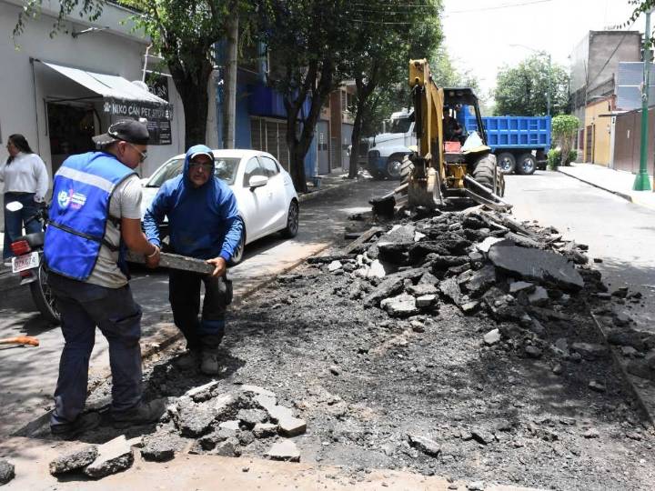 Refuerzan Plan Cero Baches en la Benito Juárez, CDMX