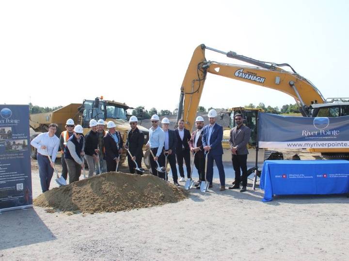 New River Pointe development breaks ground in Laurentian Valley