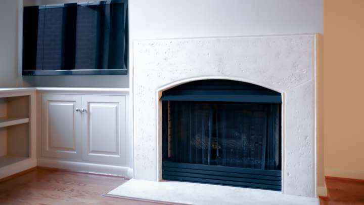 Ditch Builder-Grade Fireplaces And Try This Creative DIY To Charm Up Your Space