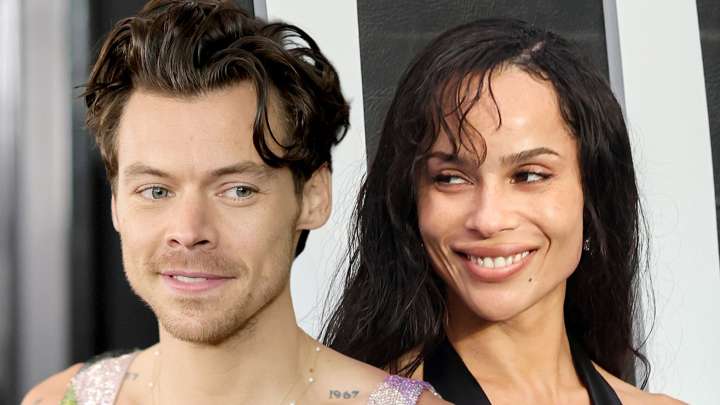 Harry Styles and Zoë Kravitz Not Exclusive, Just Hooking Up
