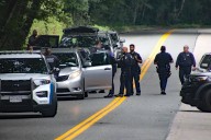 Heavy police presence in Surrey for search warrant Tuesday