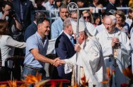 Emiliano Durand acompañó la misa de cierre del Triduo del Milagro