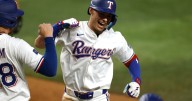 Helman's homer, highlight-reel catch lift Rangers over Brewers 5
