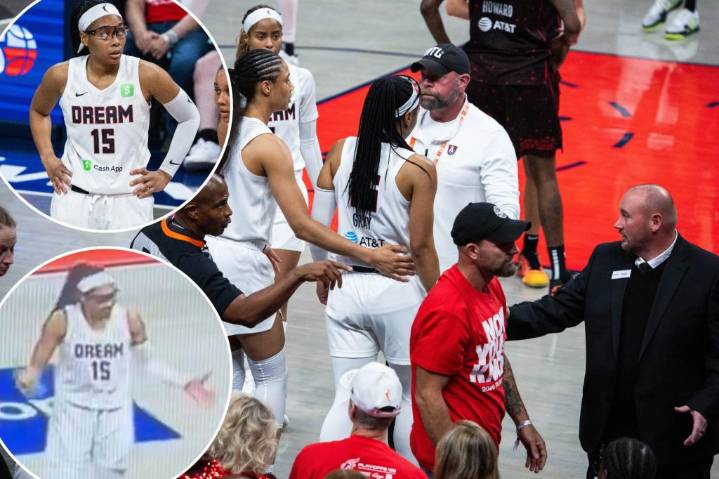Fever fans tossed after exchange with Dream's Allisha Gray
