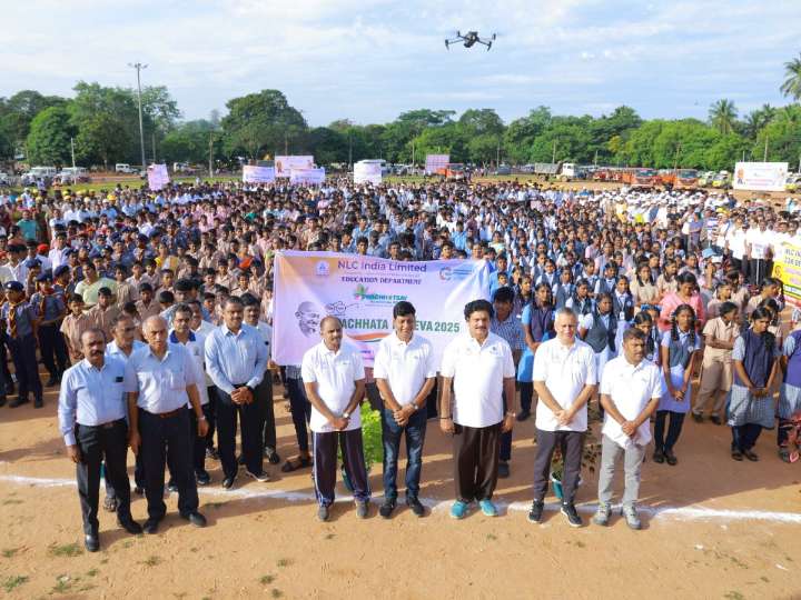 NLCIL Organises Mass Cleaning Programme as a Flagship Event Of Swachhata Campaign 2025