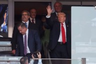 Deadspin | President Trump attends Yankees game on 9/11