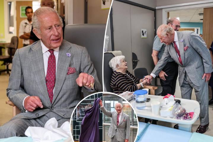King Charles details physical struggles in cancer update while meeting fellow patients