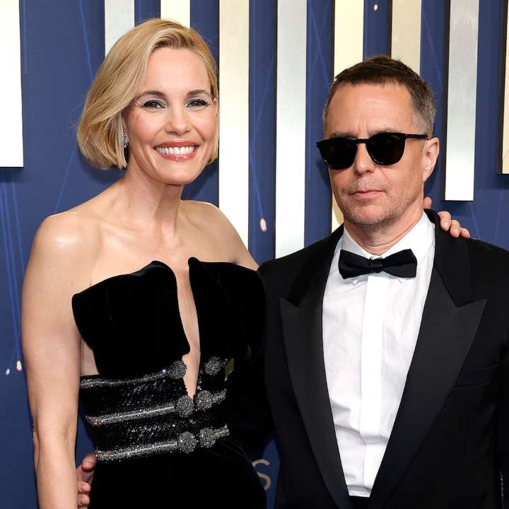 Emmys 2025: Leslie Bibb, Sam Rockwell Date Night